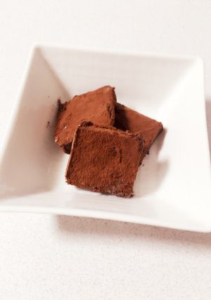 ココナッツオイルと豆腐の生チョコ-レシピのメイン写真