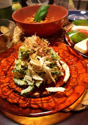 レンジだけ！ゴーヤと鶏胸マヨぽんサラダ-レシピのメイン写真