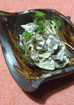 小料理屋の一品！ずりのクリームチーズ和え-レシピのメイン写真