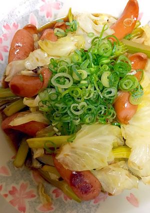簡単なオイスターソース味炒め-レシピのメイン写真