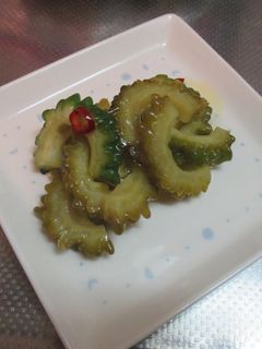 ゴーヤの甘酢漬け-レシピのメイン写真