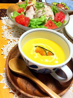 余った煮物でカボチャのスープ☆-レシピのメイン写真