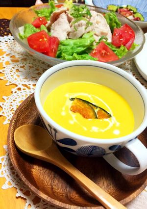 余った煮物でカボチャのスープ☆-レシピのメイン写真