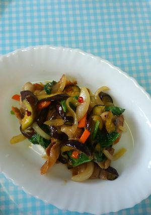 豚バラと残り野菜de中華風味噌炒め♪-レシピのメイン写真