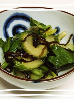 セロリと塩昆布のシャカシャカ和え-レシピのメイン写真