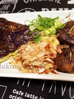 楽チン焼くだけ☆焼きナスしいたけ-レシピのメイン写真