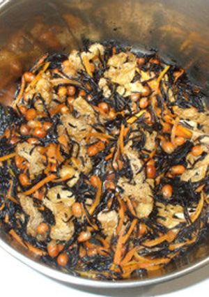 ポリポリ大豆・ひじきの煮物♪簡単おかず♪-レシピのメイン写真