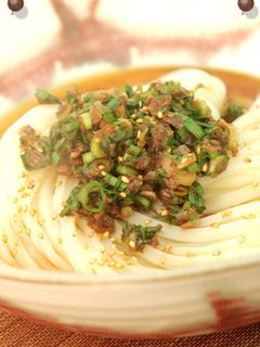 ねぎおかかぶっかけうどん-レシピのメイン写真