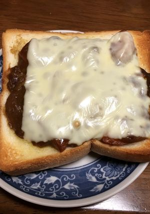 焼きカレートースト-レシピのメイン写真