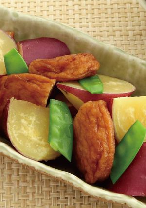 さつまいもとさつま揚げの煮物-レシピのメイン写真