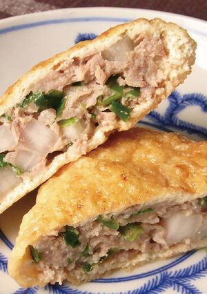 豚挽肉と大根のきつね揚げ焼き-レシピのメイン写真