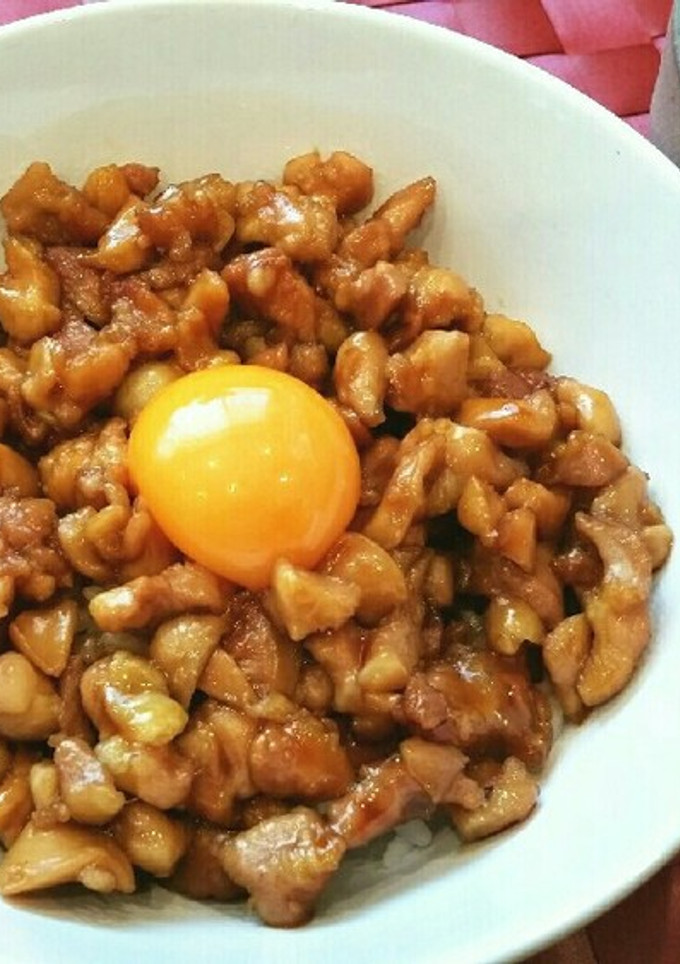 簡単♡鶏そぼろまぶし丼(о´∀`о)-レシピのメイン写真
