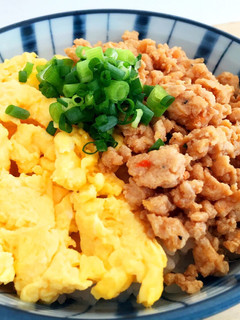 【時短・簡単】コク旨!鶏そぼろ丼-レシピのメイン写真