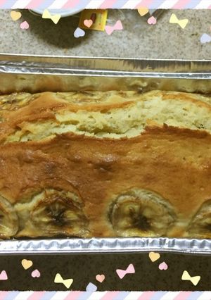 しっとり！もちもちバナナパウンドケーキ-レシピのメイン写真
