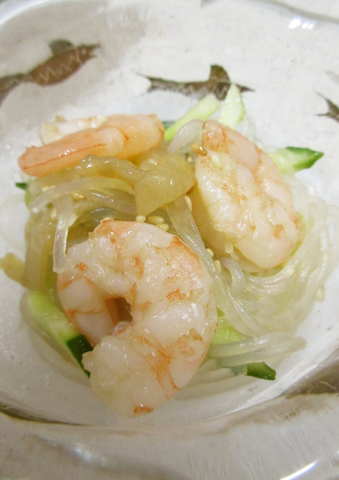 くらげとキュウリの中華風酢の物-レシピのメイン写真
