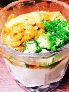 ★簡単★豆腐と納豆のネバネバ〜★-レシピのメイン写真