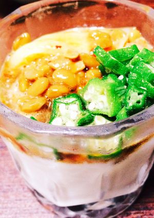 ★簡単★豆腐と納豆のネバネバ〜★-レシピのメイン写真