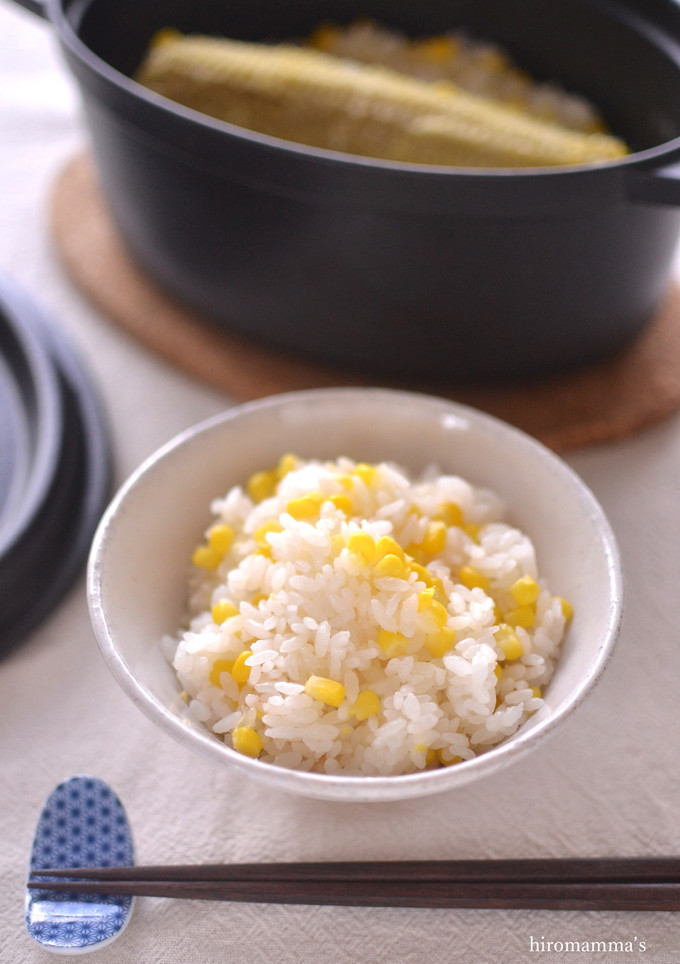 とうもろこしご飯-レシピのメイン写真
