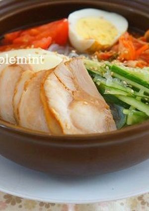 糸こんにゃくでなんちゃって盛岡冷麺風-レシピのメイン写真