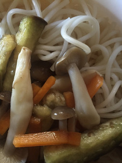 ナスとしめじのそうめん-レシピのメイン写真