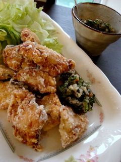サワラの竜田揚げ*梅じそおろし添え*-レシピのメイン写真