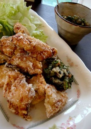 サワラの竜田揚げ＊梅じそおろし添え＊-レシピのメイン写真