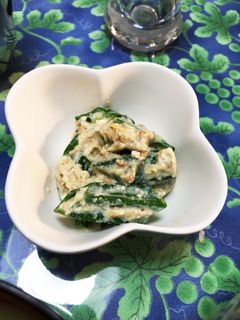 簡単美味しい!オクラの白和え-レシピのメイン写真