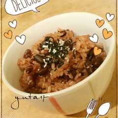 รูปของ 炊飯器で意外と簡単なお赤飯