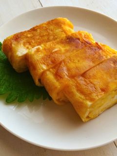 甘い卵焼き-レシピのメイン写真