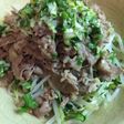 切り落とし肉で!牛しゃぶタイ風サラダ