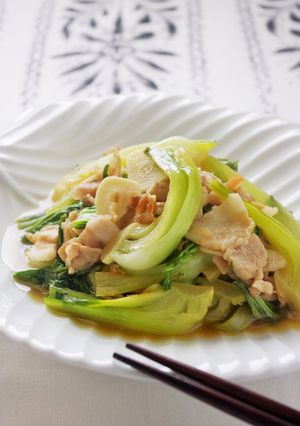 チンゲンサイの中華炒め-レシピのメイン写真