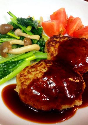 おから入り！ヘルシーハンバーグ-レシピのメイン写真