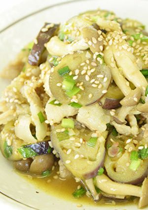 ナスと豚肉のスタミナカレー炒め-レシピのメイン写真