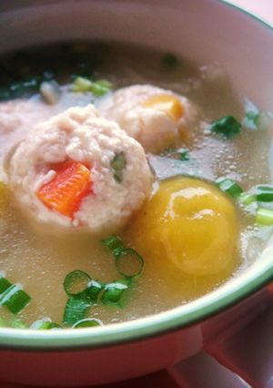 白玉&肉団子の中華スープ-レシピのメイン写真