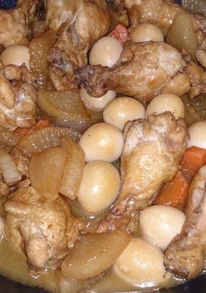 ヨシダソースで手羽元の煮物-レシピのメイン写真