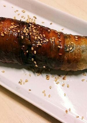インパクト大！なすの丸ごと豚肉巻き-レシピのメイン写真