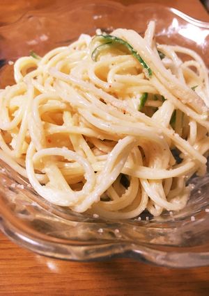 間違いない！明太子スパゲティサラダ-レシピのメイン写真