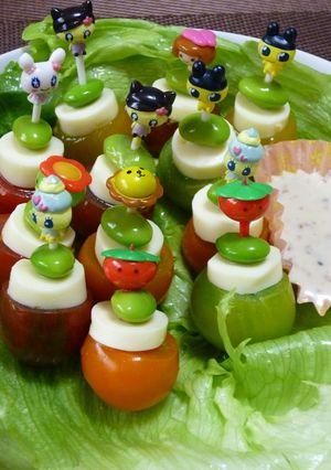簡単!ミニトマトと枝豆のおつまみ-レシピのメイン写真