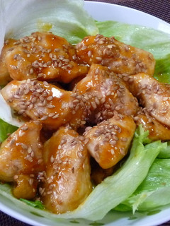 鶏胸肉の甘ダレ炒め-レシピのメイン写真