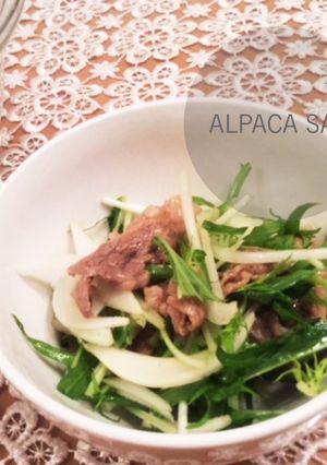 レモン香る☆牛肉と水菜のあっさりサラダ-レシピのメイン写真