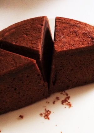 HMと炊飯器でふわふわ♪チョコケーキ♪-レシピのメイン写真