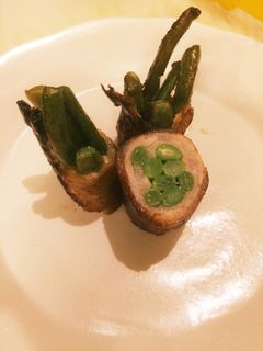 お弁当にも!インゲンたっぷりの肉巻き♡-レシピのメイン写真