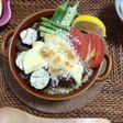 昨日のカレーで彩りカレードリア