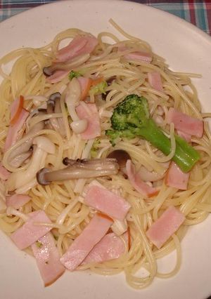 きのことベーコンのバター醤油スパゲッティ-レシピのメイン写真