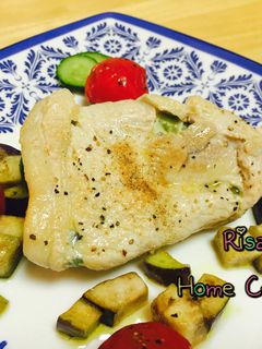 ナスとチーズ詰めピーマンの肉巻き☆-レシピのメイン写真