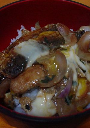 いわしの蒲焼卵とじ-レシピのメイン写真