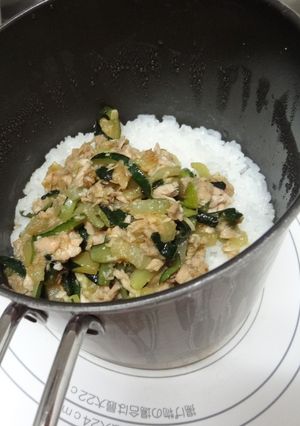 ズッキーニ丼-レシピのメイン写真