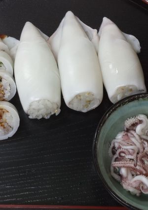 赤イカのお寿司☆　簡単に贅沢寿司-レシピのメイン写真