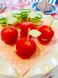 パーティに♪簡単☆ミニトマトピンチョス-レシピのメイン写真