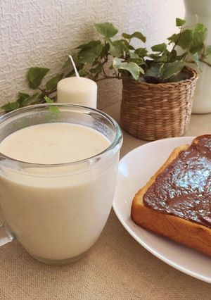 忙しい朝に！ 豆乳バナナジュース-レシピのメイン写真